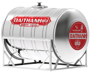 Bồn nước Tân Á Đại Thành inox GOLD 700L Ngang