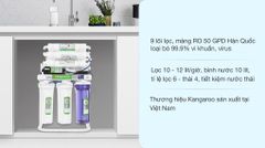 Máy lọc nước RO Hydrogen Kangaroo KGRP09HQ 9 lõi