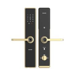 KHOÁ VÂN TAY THÔNG MINH SHARP A1-B VÀNG (GOLD)