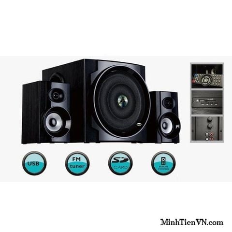 Loa Golden Field H306 2.1 bluetooth tiếng Bass cực ấm