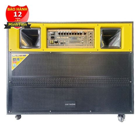 Loa Kéo Ngang 4 tấc đôi Hatachi  Daichipro 15Ax2