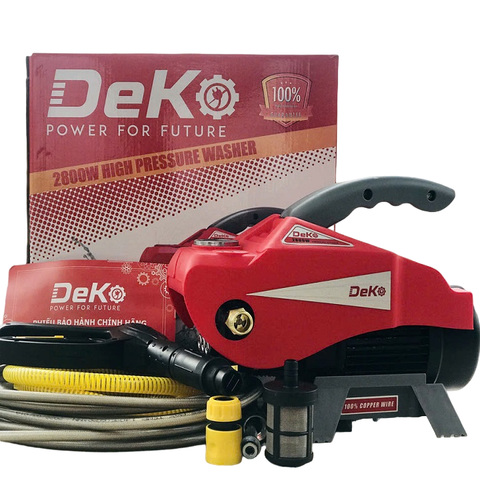 Máy Rửa Xe Gia Đình 2800W Deko DK-2800R