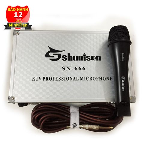 Micro có dây Shunison KTV SN 666