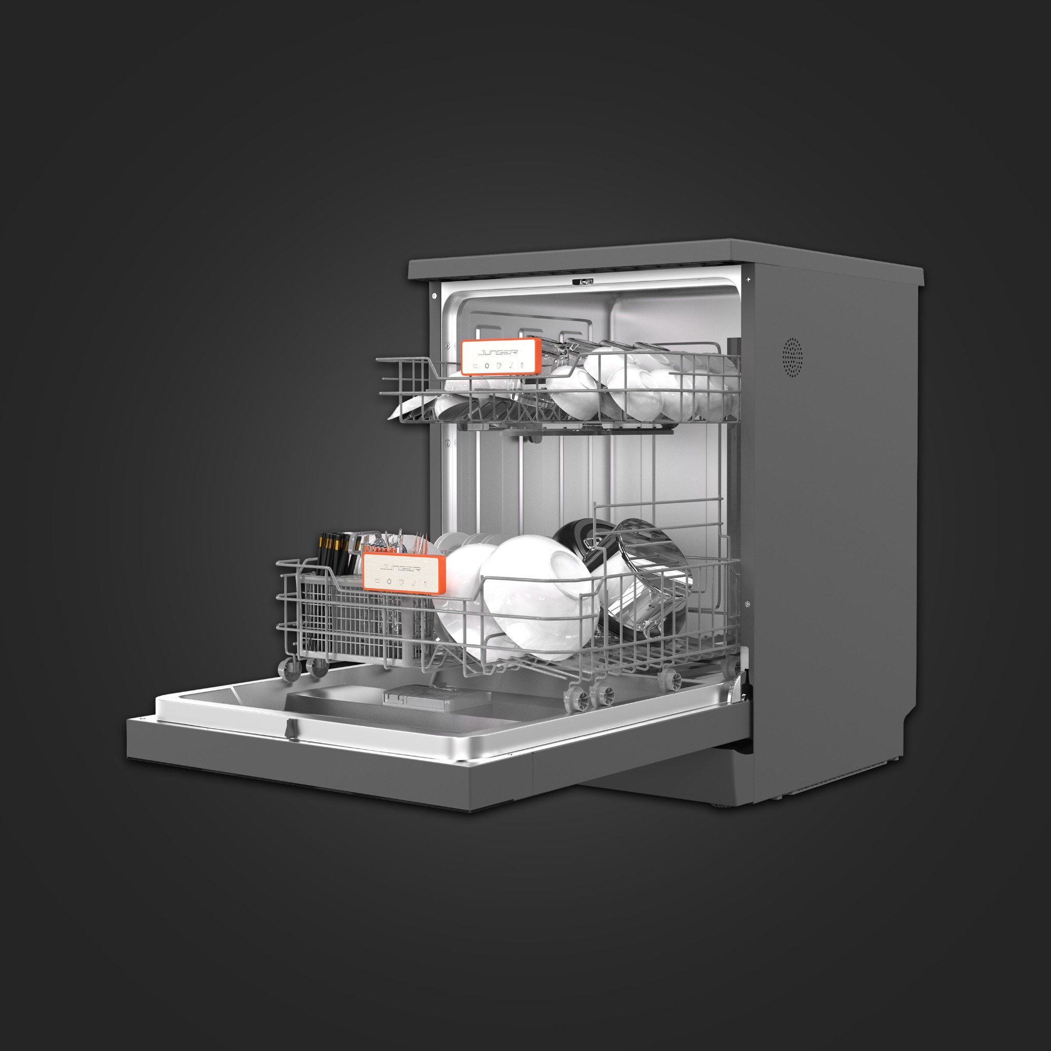 Dung tích và số bộ chén rửa cùng lúc Dung tích và số bộ chén rửa cùng lúc