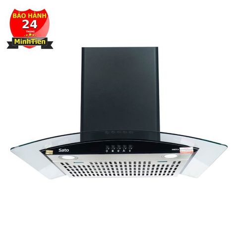 Máy hút mùi kính cong Sato HM017.A