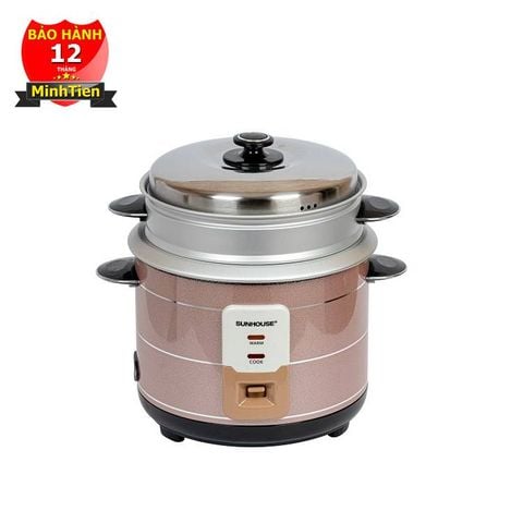 NỒI CƠM ĐIỆN có xửng 1.8L SUNHOUSE SHD8125