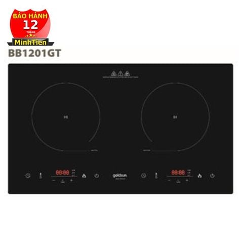 Bếp điện từ đôi Goldsun BB1201GT