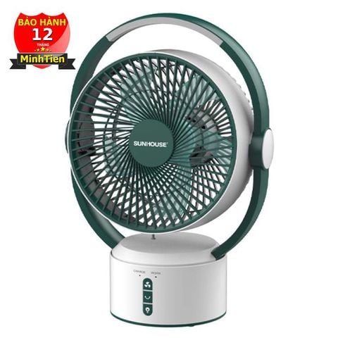 QUẠT bàn Tích Điện SUNHOUSE SHD7116