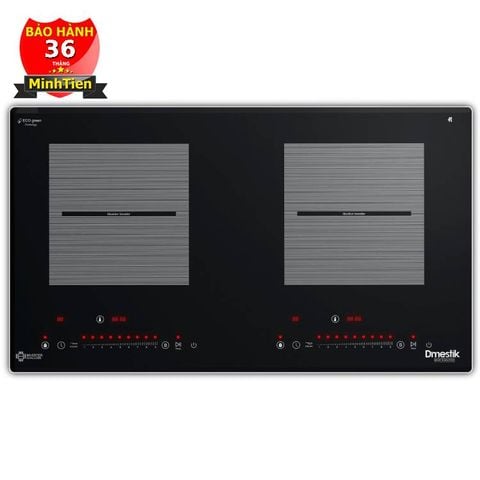 Bếp từ đôi D'mestik ML299 DKI (bo viền)
