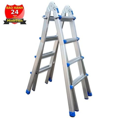 Thang Nhôm chữ A 4 đoạn ADVINDEQ AML44W 4m4