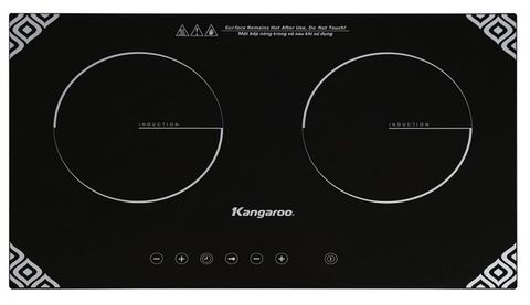 Bếp điện từ đôi Kangaroo KG498N