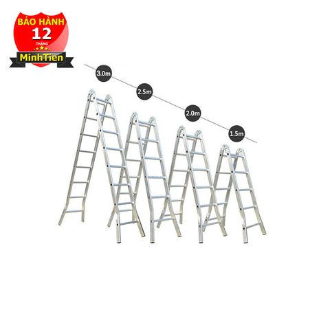 Thang Nhôm Gấp Chữ A Ninda ND-205