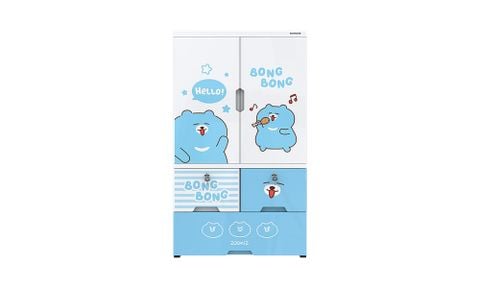 Tủ Nhựa Trẻ Em 2 Cánh Happy Kids Sunhouse KS-CA1177B3