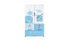 Tủ Nhựa Trẻ Em 2 Cánh Happy Kids Sunhouse KS-CA1177B3