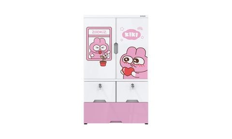Tủ Nhựa Trẻ Em 2 Cánh Happy Kids Sunhouse KS-CA1177G3
