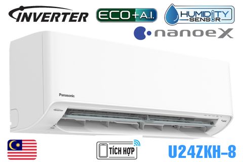 Điều hòa Panasonic 24.000BTU 1 chiều inverter U24ZKH-8