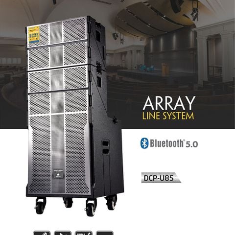 Loa cột array DÀN ÂM THANH DAICHIPRO DCP-U85