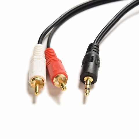 Dây loa 3 đầu tín hiệu dài 3m Nasun bảo hành 6 tháng