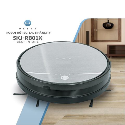 Robot Hút Bụi Lau Nhà Ultty SKJ RB01X