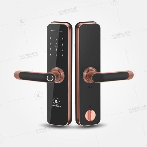 Khóa vân tay Kassler KL-668 App Red Bronze