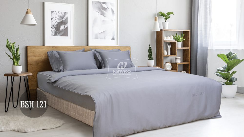 Bộ ga chun chần BSH 121 Blue Sky hanvico