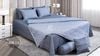 Bộ ga phủ thêu Blue Sky – BSM112 hanvico
