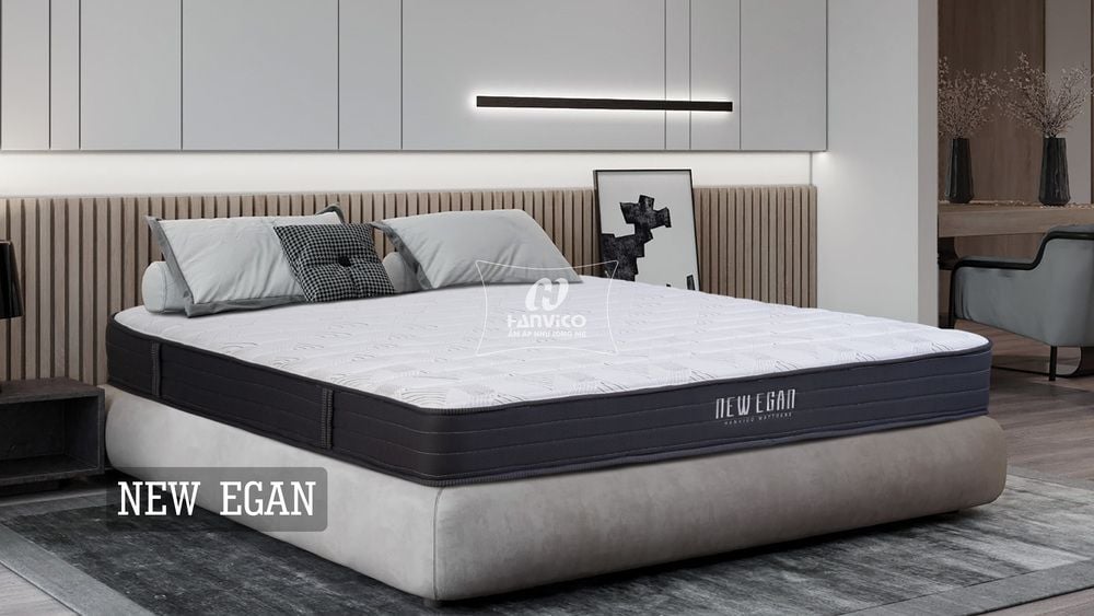 Đệm lò xo liên kết New Egan 22cm Hanvico
