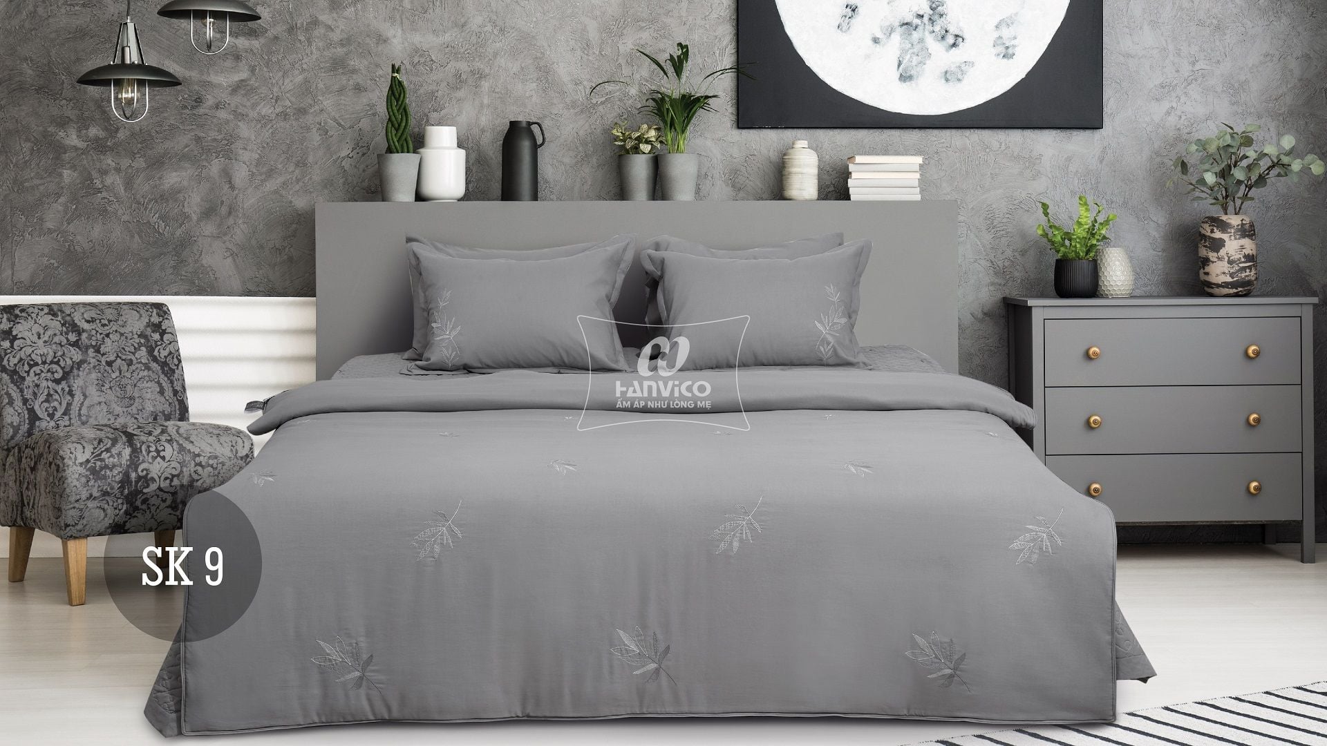 Bộ ga phủ SK9 hanvico