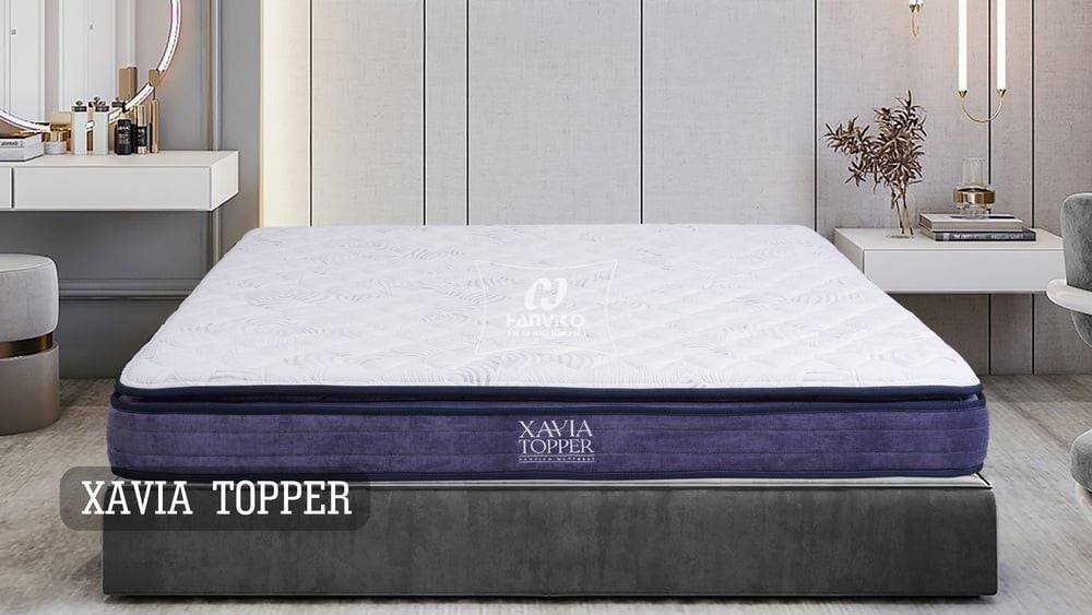 Đệm lò xo túi XAVIA Topper Hanvico