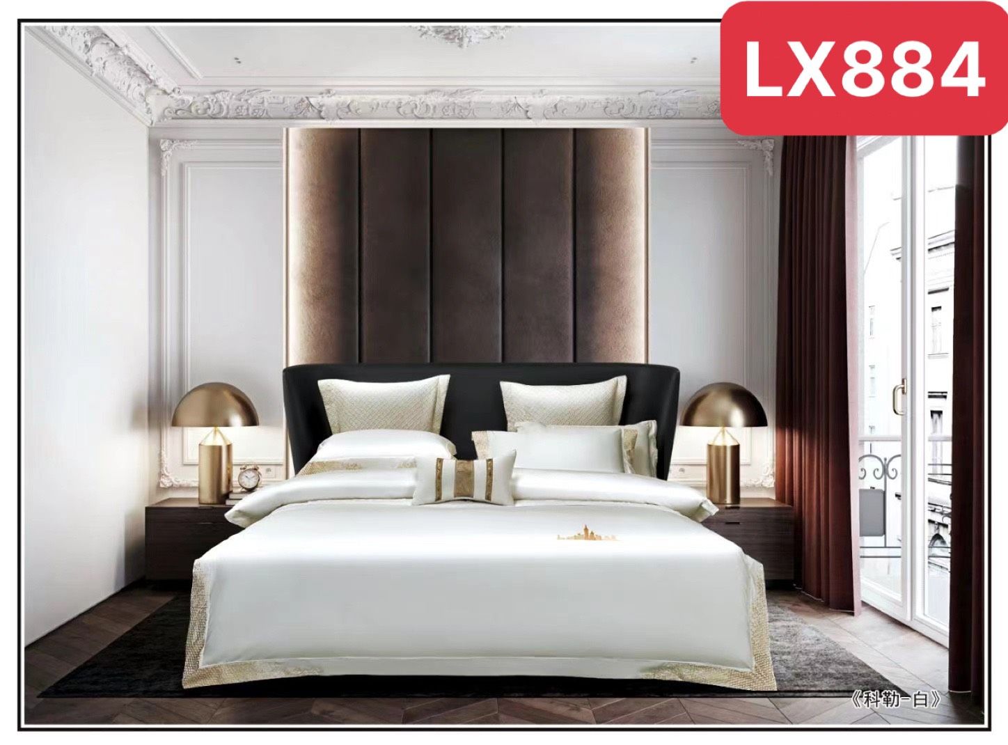 Bộ Ga Gối Lụa Tơ Tằm Singapore Luxury Cao Cấp KL2408