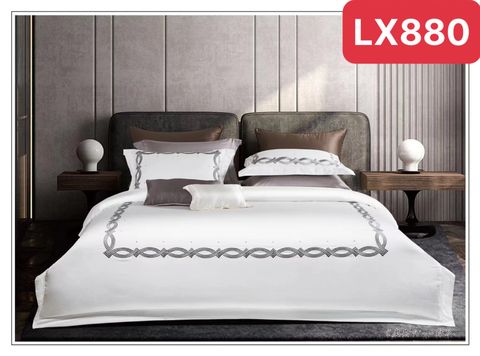 Bộ Ga Gối Lụa Tơ Tằm Singapore Luxury Cao Cấp KL2402
