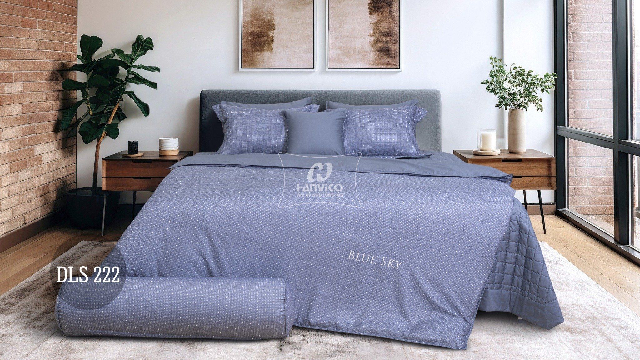 Bộ Blue Sky Cotton T – DLS222 Hanvico