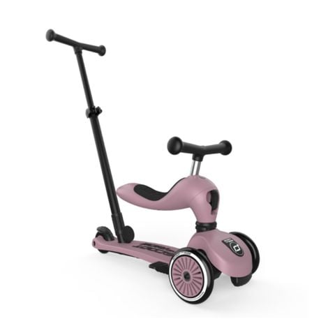 Xe scooter trẻ em Scoot and Ride Highwaykick 1 Push and Go (Wildberry)