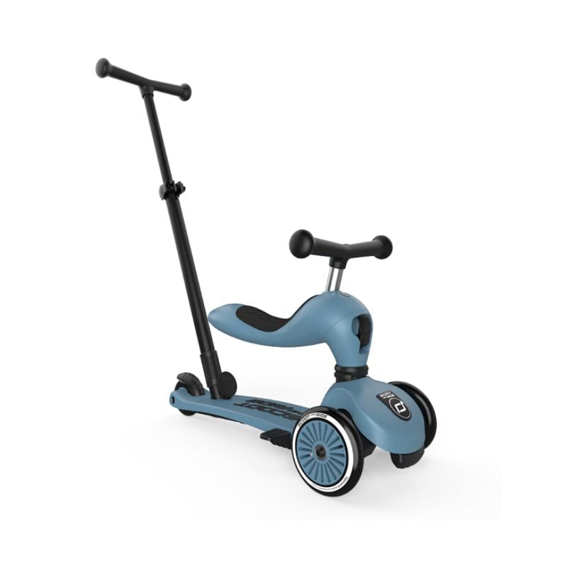 XE SCOOTER TRẺ EM SCOOT AND RIDE HIGHWAYKICK 1 PUSH AND GO (STEEL)