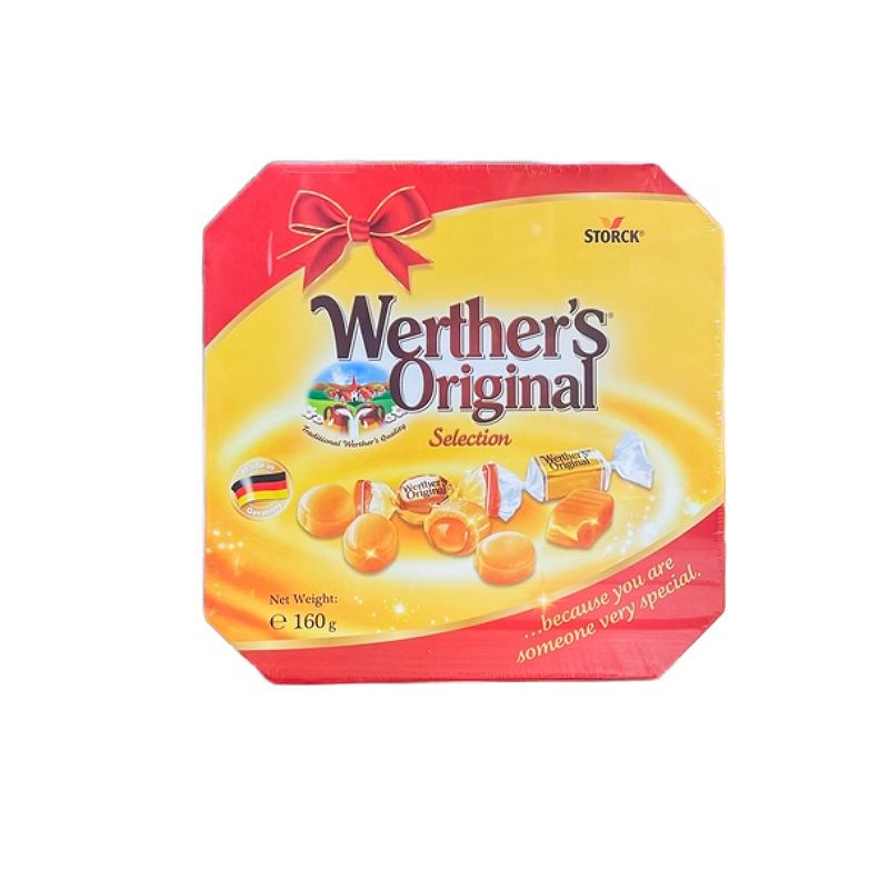 Hộp quà kẹo caramen hỗn hợp Werther's Original Selection 160g