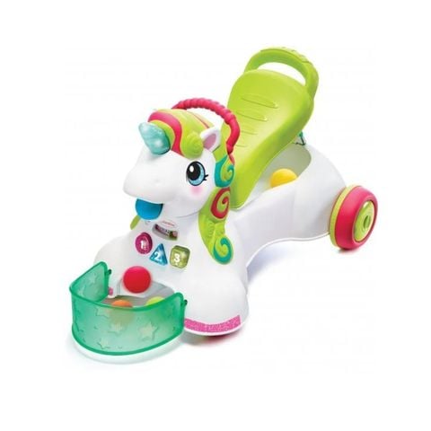 Xe tập đi kiêm chòi chân 3 trong 1 infantino hình Unicorn