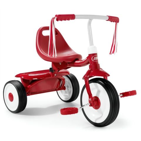 Xe đạp ba bánh trẻ em Radio Flyer Fold 2 Go Trike (Red)