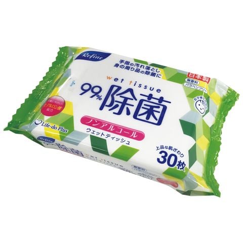 Giấy ướt không cồn Life-do.Plus Refine LD-125 30 tờ (date 9/2025)