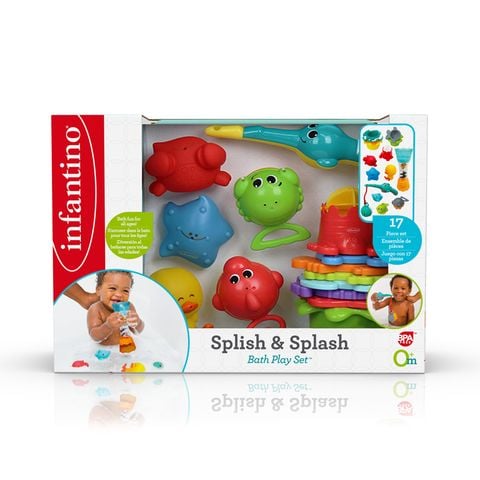 Set đồ chơi tắm phát triển giác quan - Splish & Splash Bath Play Set