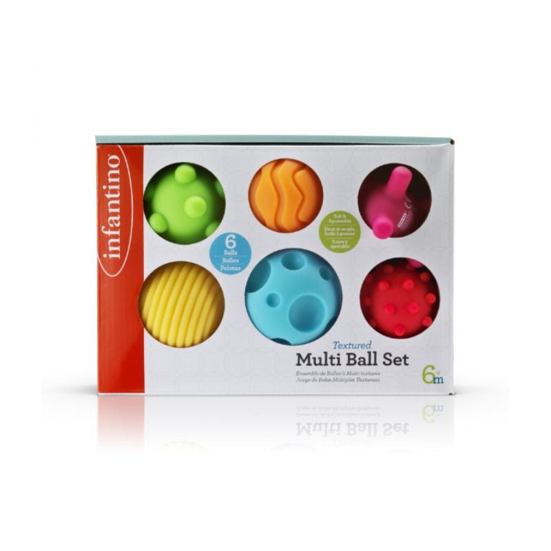 SET 6 BÓNG XÚC GIÁC INFANTINO MÀU ĐỎ