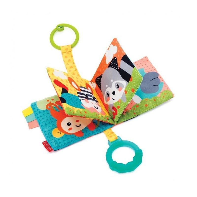 SÁCH VẢI CÓ MÓC TREO VÀ GẶM NƯỚU INFANTINO