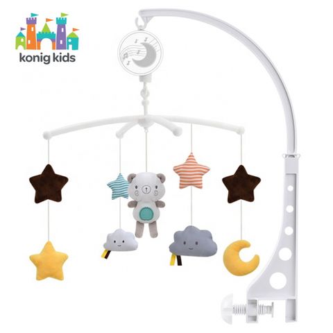 Đồ chơi treo nôi cũi phát nhạc, xoay 360 độ Konig Kids 1021-KK-63605A (không tìm thấy hàng)