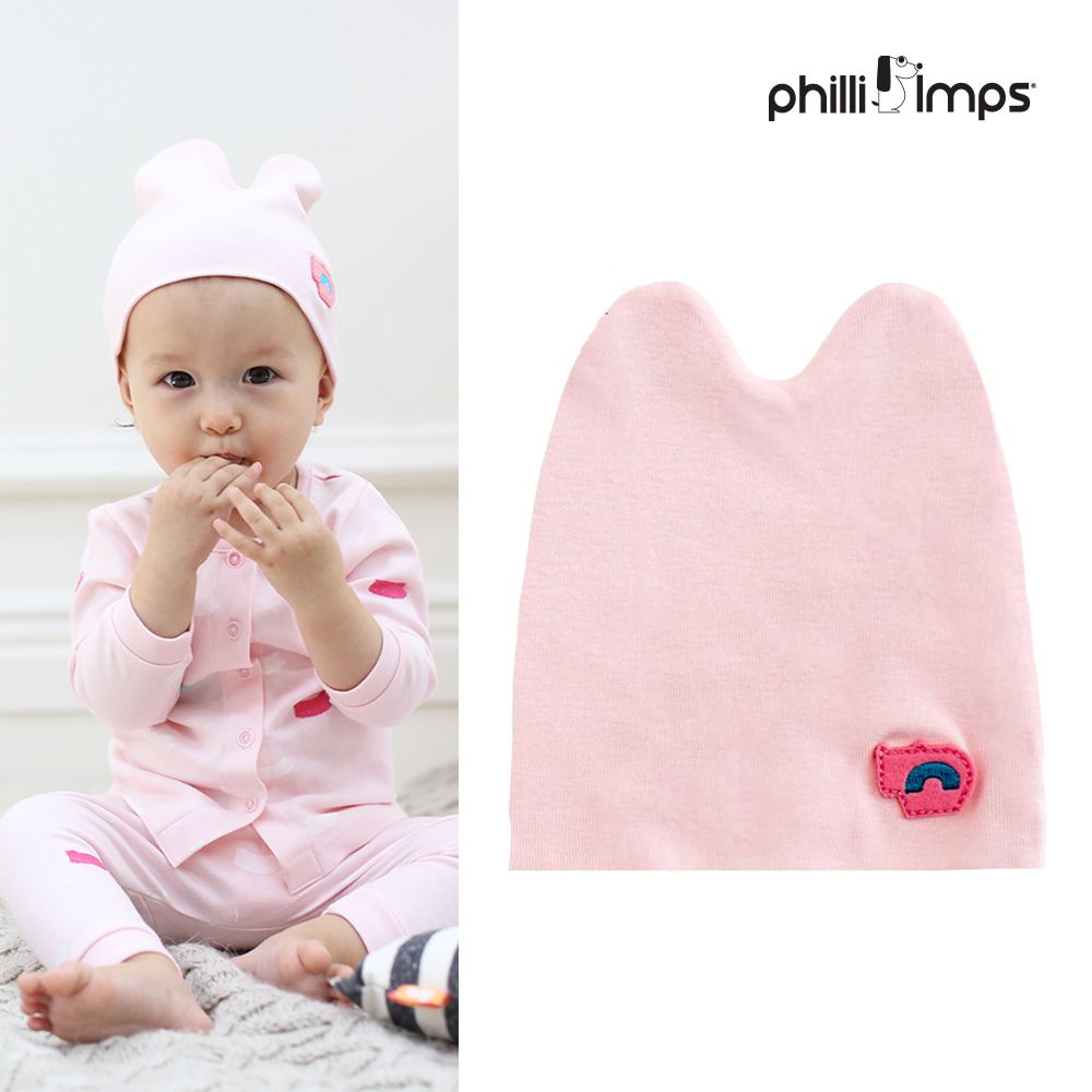 Mũ Philli&Imps cho bé màu hồng