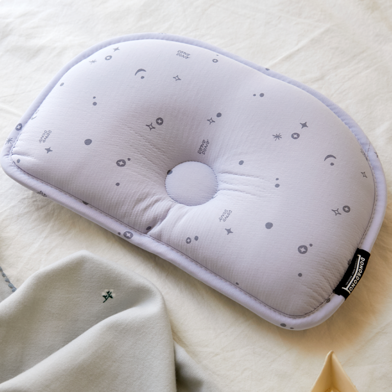 Gối airmesh chống bẹp đầu Dono&Dono Ergo Pillow Gray Star