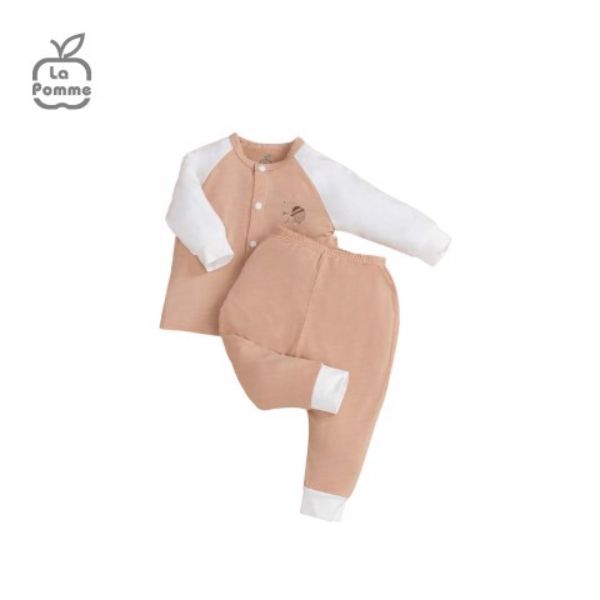 BỘ DÀI TAY LA POMME CÚC GIỮA PUPPY - BE 2
