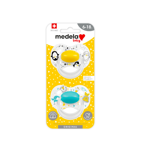 Ti ngậm Medela Baby Pacifier Original Silicon 6-18m