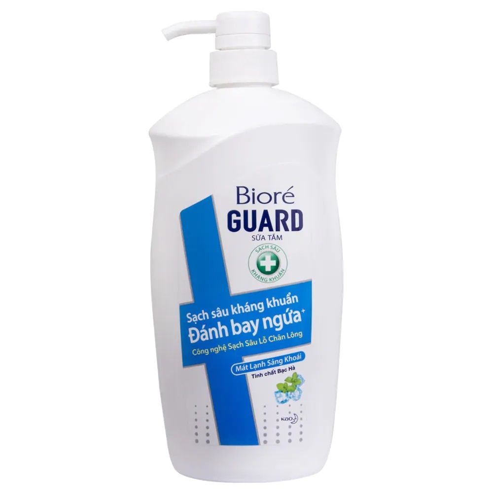 Sữa tắm Bioré Guard Kháng khuẩn Mát Lạnh Sảng Khoái