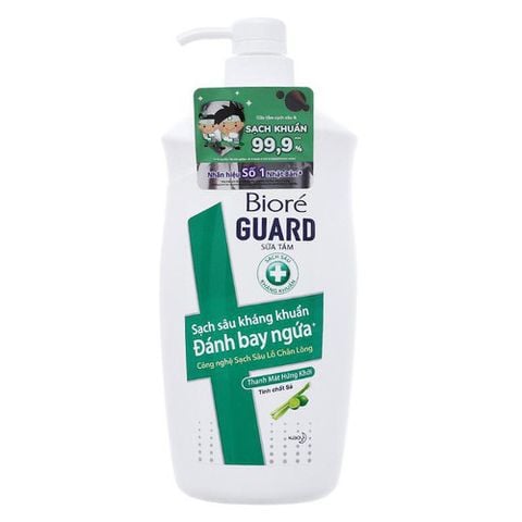 Bioré Guard Sữa tắm Kháng khuẩn Thanh Mát Hứng Khởi