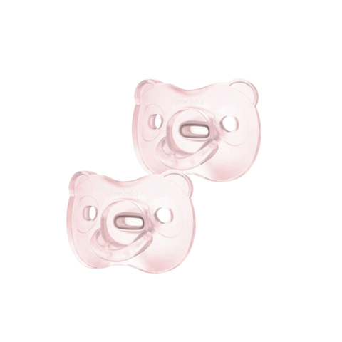 Ti ngậm Medela Baby Pacifier Soft Silicon 6-18m dành cho bé gái