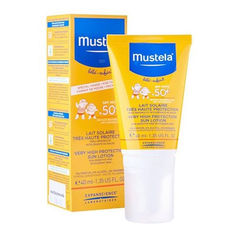 Kem chống nắng MUSTELA very high protection sun lotion SPF 50+ 40ml